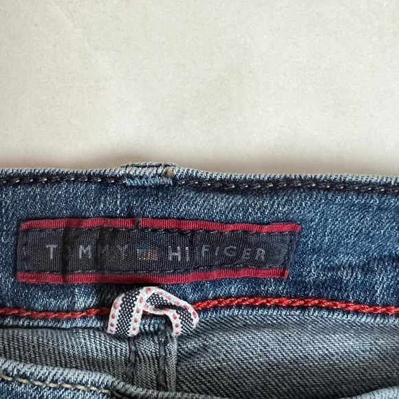 Tommy hilfiger crop Light Blue jeans womens Size 4 - Picture 9 of 9